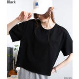 ブラック | ポケ付き クルーネック半袖Tシャツ | Pumpkin Port