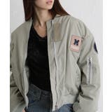 中綿 ワッペン付き ショート丈 ブルゾン | Pumpkin  Port | 詳細画像11 