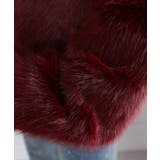 フード付き 毛足長フェイクファー ショート丈 ジップアップ ブルゾン | Pumpkin  Port | 詳細画像44 