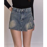 フェイクスカート デニムショートパンツ | Pumpkin Port | 詳細画像10