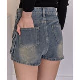 フェイクスカート デニムショートパンツ | Pumpkin Port | 詳細画像15