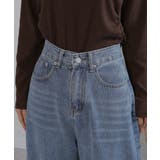 BACK スウェット切替 デニムパンツ | Pumpkin  Port | 詳細画像12 