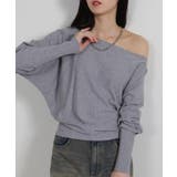 ボートネック ドルマンスリーブニットソートップス | Pumpkin  Port | 詳細画像16 