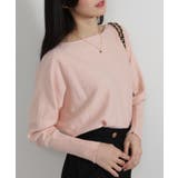 ボートネック ドルマンスリーブニットソートップス | Pumpkin  Port | 詳細画像28 