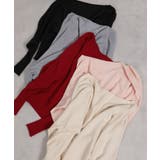 ボートネック ドルマンスリーブニットソートップス | Pumpkin  Port | 詳細画像30 