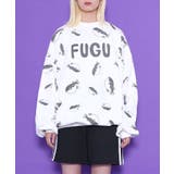 フード総柄スウェット(TOMATO RENNYU FUGU KIWI) | PUNYUS | 詳細画像7