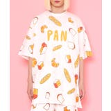 フード総柄Tシャツ(PAN) | PUNYUS | 詳細画像1