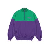 ワンポイントハーフZIPプルオーバー[品番：PNYW0004277]｜PUNYUS