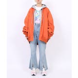 フロントスリットデニムフレアパンツ | PUNYUS | 詳細画像2