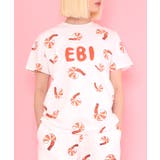 フード総柄Tシャツ(EBI TOUMOROKOSHI XIAOLONGBAO) | PUNYUS | 詳細画像1