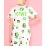 フード総柄Tシャツ(TOMATO KIWI RENNYU) | PUNYUS | 詳細画像7