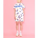 フード総柄Tシャツ(TOMATO KIWI RENNYU) | PUNYUS | 詳細画像3