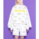 目玉焼き総柄スウェット | PUNYUS | 詳細画像1