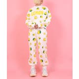 フード総柄スウェット(LEMON NINJIN EDAMAME) | PUNYUS | 詳細画像7