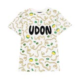 柄1 | フード総柄Tシャツ(UDON) | PUNYUS