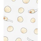 フード総柄Tシャツ(EBI TOUMOROKOSHI XIAOLONGBAO) | PUNYUS | 詳細画像14