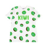 グリーン(キウイ) | 【新サイズ】フード総柄Tシャツ | PUNYUS