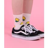 フード総柄ソックス(NINJIN EDAMAME LEMON) | PUNYUS | 詳細画像4