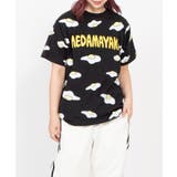【新サイズ】目玉焼き総柄Tシャツ | PUNYUS | 詳細画像4