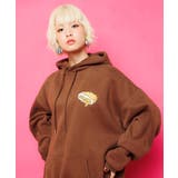 フード刺繍裏起毛パーカー | PUNYUS | 詳細画像4