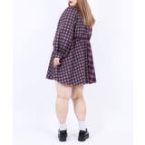 チェック柄カシュクールワンピース | PUNYUS | 詳細画像10