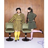 チェック柄カシュクールワンピース | PUNYUS | 詳細画像18