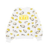 牡蠣(KAKI) | フード総柄スウェット(IMO KAKI) | PUNYUS