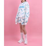 フード総柄スウェットショーパン(RAMUNE SHICHIMI) | PUNYUS | 詳細画像9