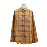 イエロー | ヴィンテージライクダメ―ジネルシャツ | PUNYUS