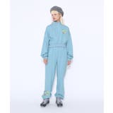 PプリントハーフZIPクロップドスウェット | PUNYUS  | 詳細画像3 