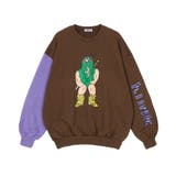 ブラウン | NINJAバイカラースウェット | PUNYUS 