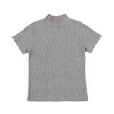 グレー | ハイネックリブTシャツ | PUNYUS