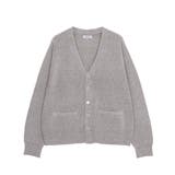 グレー | もちもちカーディガン | PUNYUS