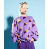 フード総柄ニット | PUNYUS  | 詳細画像4 