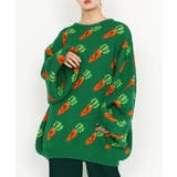 フード総柄ニット | PUNYUS  | 詳細画像12 