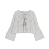 ライトグレー | フロントリボンカーディガン | PUNYUS