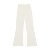 オフホワイト | フロントスリットフレアパンツ | PUNYUS 