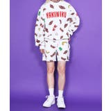 フード総柄スウェット(NATTO_YAKINIKU_ONIGIRI) | PUNYUS | 詳細画像6