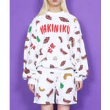 フード総柄スウェット(NATTO_YAKINIKU_ONIGIRI) | PUNYUS | 詳細画像5