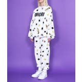 フード総柄スウェットパンツ(NATTO_YAKINIKU_ONIGIRI) | PUNYUS | 詳細画像6