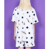 フード総柄Tシャツ | PUNYUS | 詳細画像2