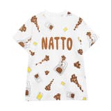 ブラウン | フード総柄Tシャツ | PUNYUS