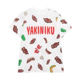 レッド | フード総柄Tシャツ | PUNYUS