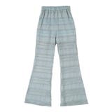 サックス | レースフリルフレアパンツ | PUNYUS