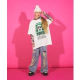 ダメージデニムワイドパンツ | PUNYUS | 詳細画像6