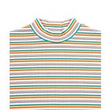マルチボーダーハイネックリブTシャツ | PUNYUS | 詳細画像9