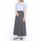 リボン付きシアー半袖ブラウス | PUNYUS | 詳細画像4