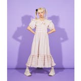 ギンガムチェックフリルロングワンピース | PUNYUS | 詳細画像7