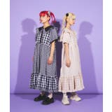 ギンガムチェックフリルロングワンピース | PUNYUS | 詳細画像2