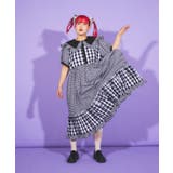 ギンガムチェックフリルロングワンピース | PUNYUS | 詳細画像5